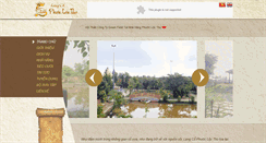Desktop Screenshot of langcophuocloctho.vn